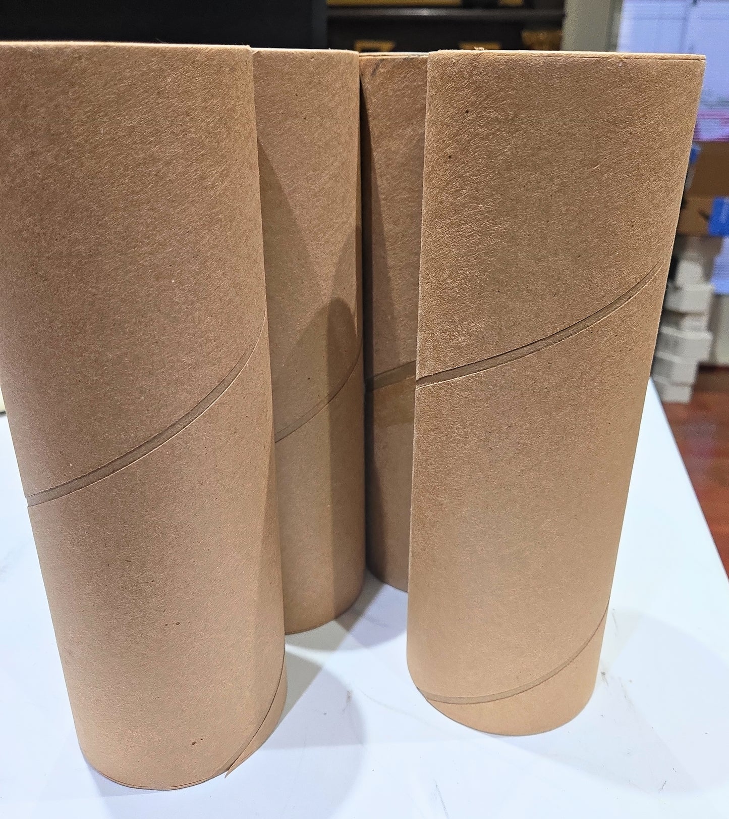 Set of 4 (four) 3.5" ID Roll Cores for A, G, 4X rolls