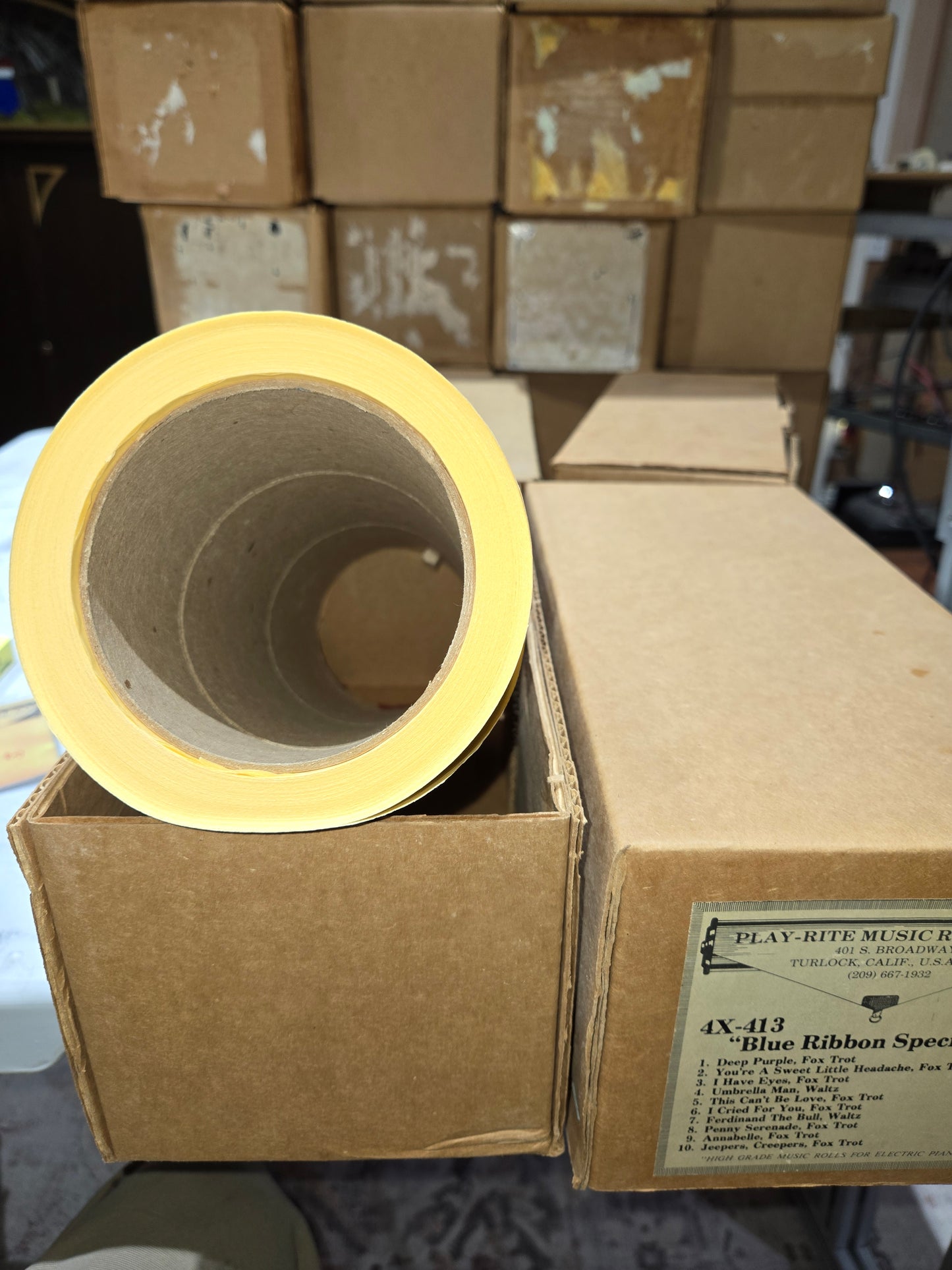 4X-Roll 4X-413 RECUT Nickelodeon Roll Blue Ribbon Special