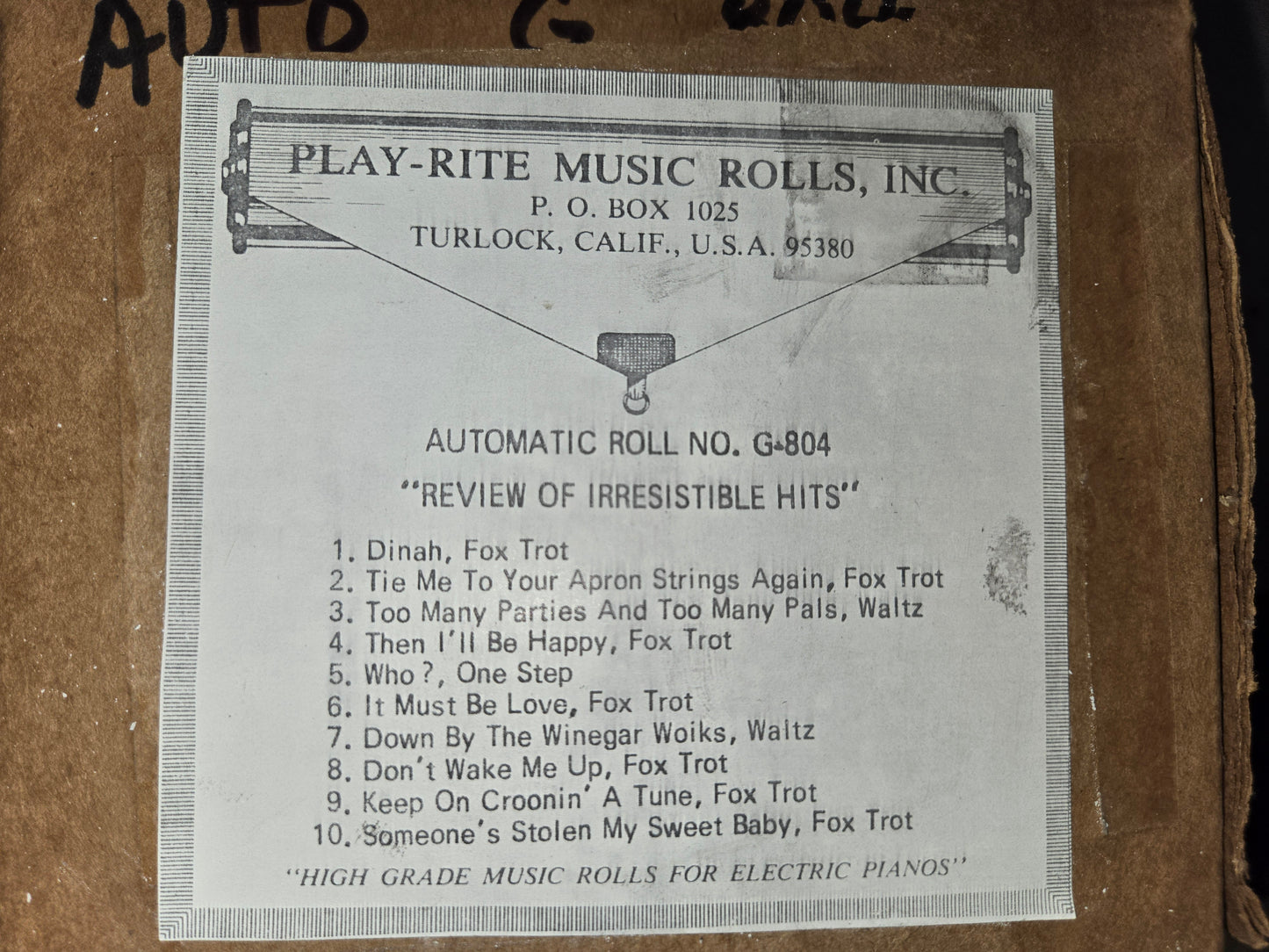 G-Roll G-804 RECUT Nickelodeon Roll Review of Irresistible Hits