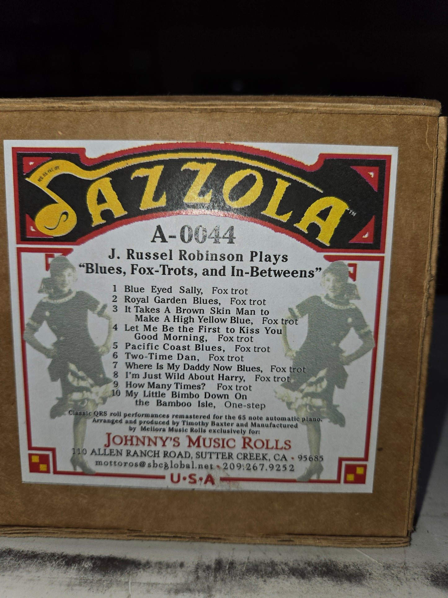 A-Roll A-0044 RECUT Nickelodeon Roll Blues, Fox-Trots, and In Betweens