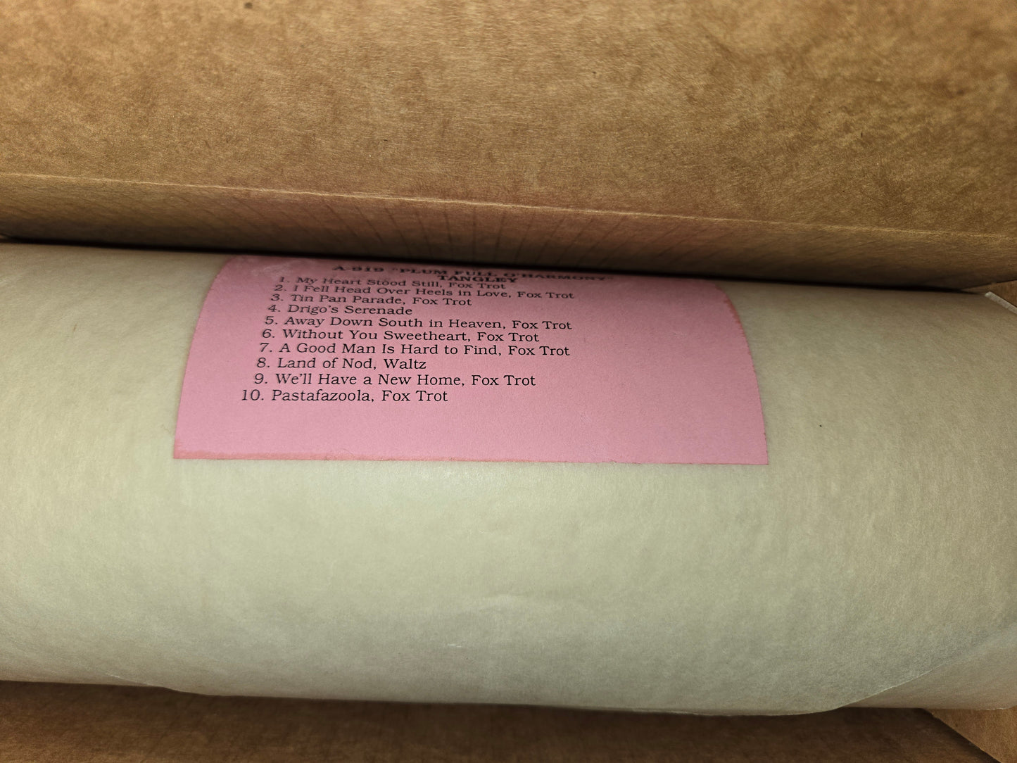 A-Roll A-919 RECUT Nickelodeon Roll Plum Full O Harmony Tangley