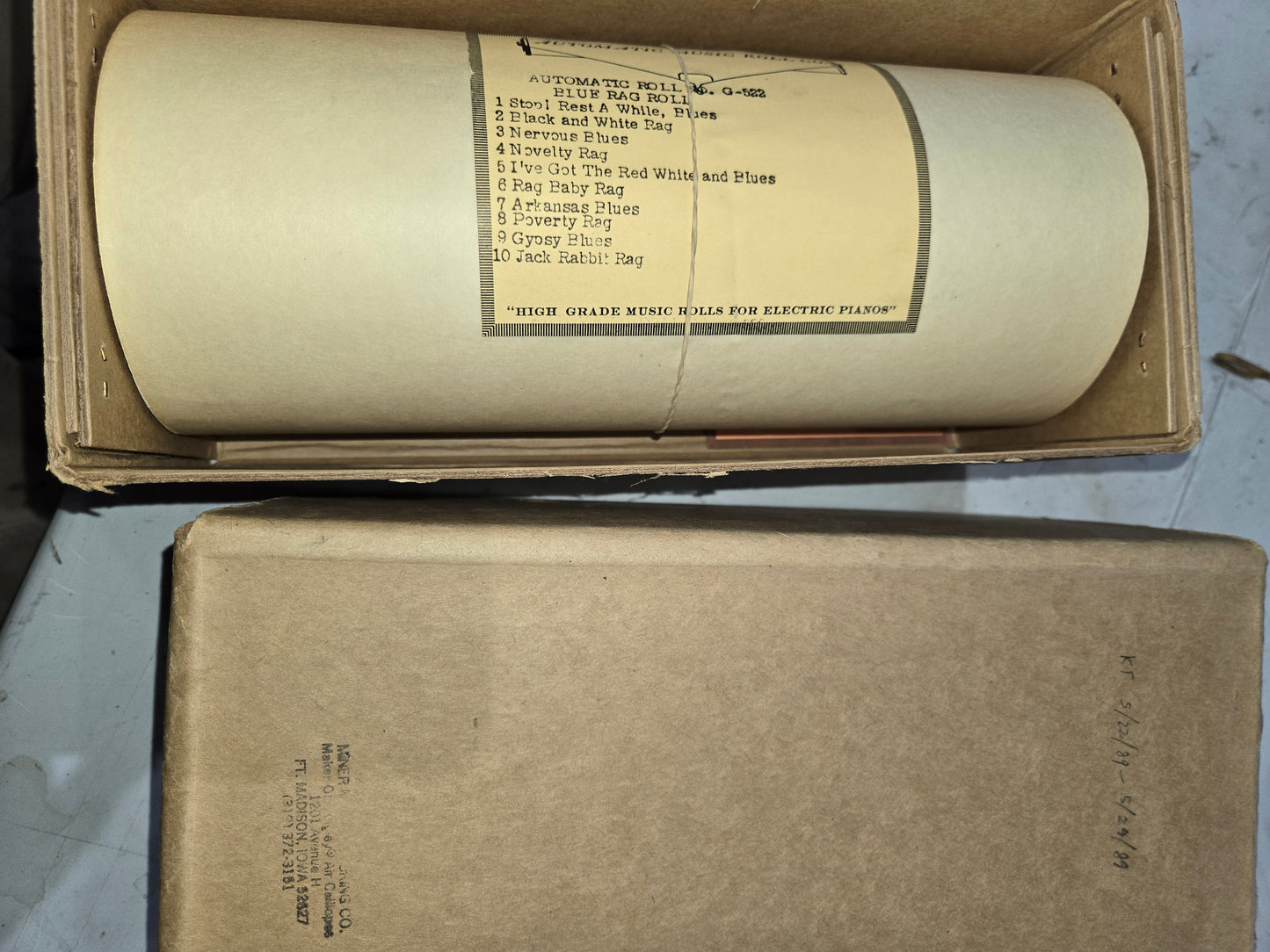 G-roll G-522 RECUT Nickelodeon Roll Blue Rag Roll
