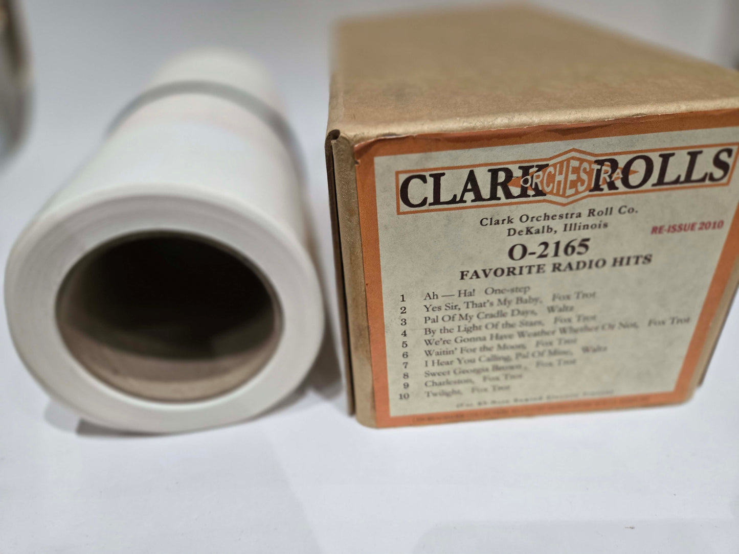 O-Roll O-2165 Recut Nickelodeon Orchestrion Roll Clark