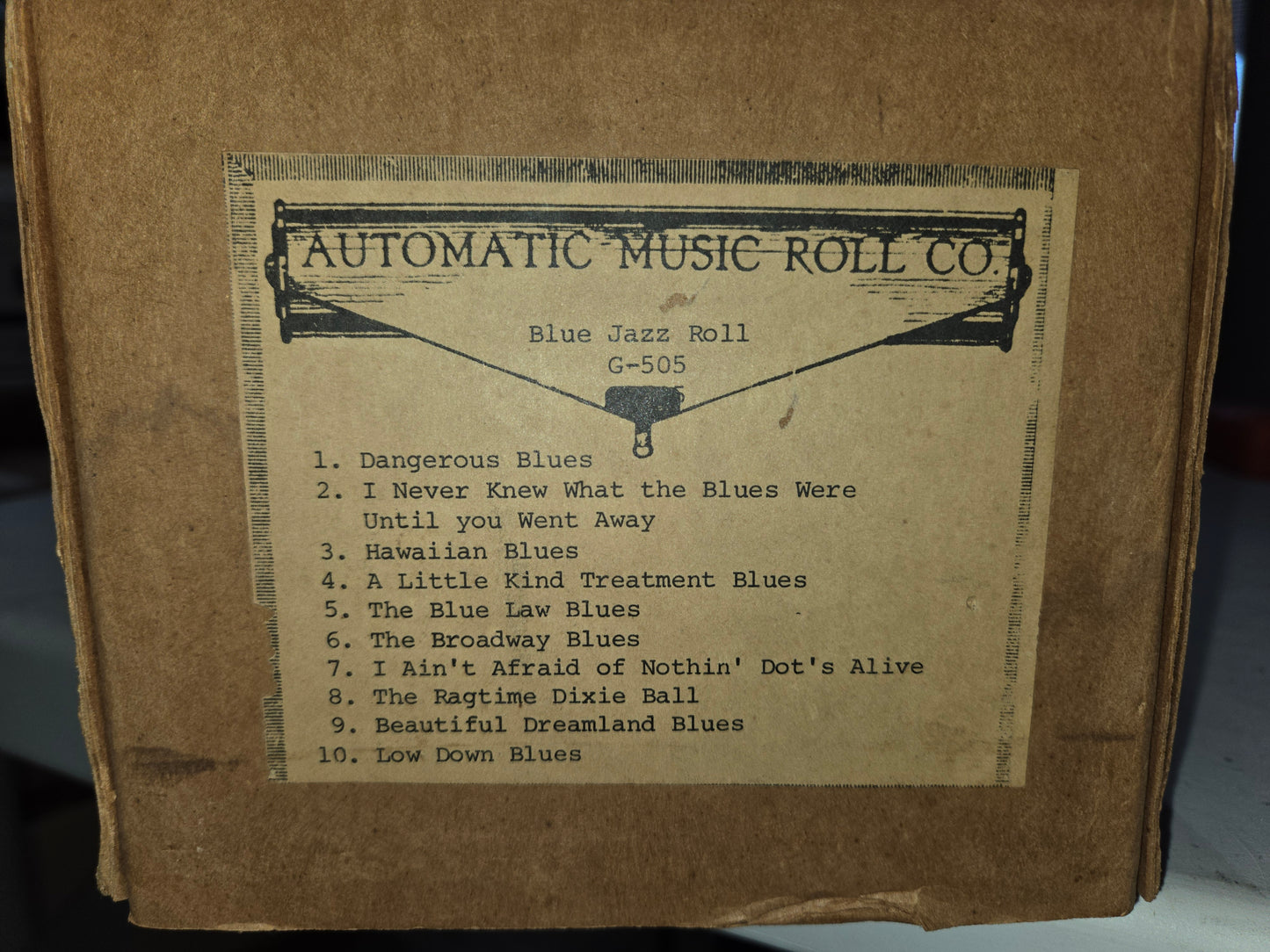 G-roll G-505 RECUT Nickelodeon Roll Blue Jazz Roll