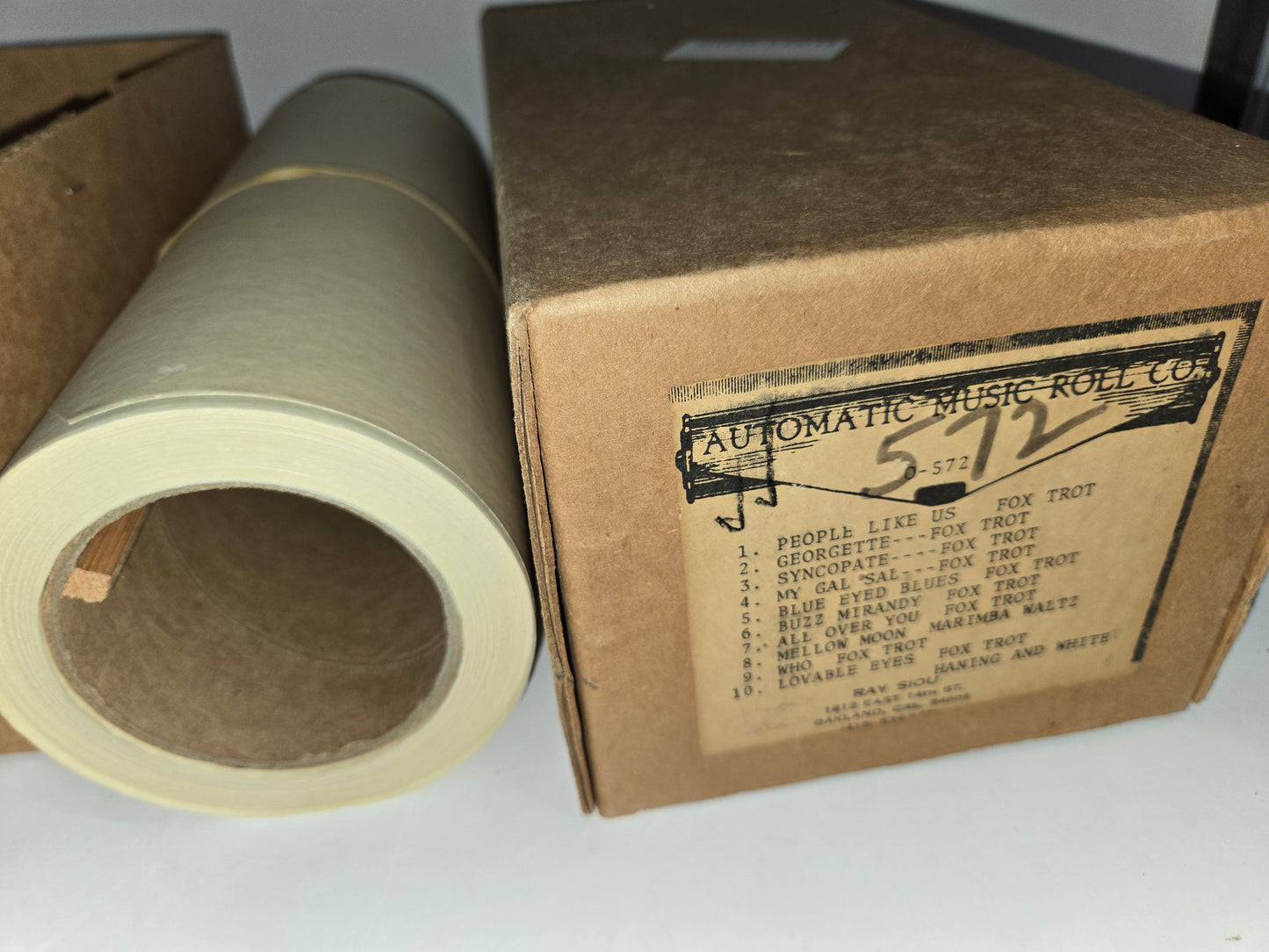 O-Roll O-572 Nickelodeon Orchestrion Roll Fox Trots