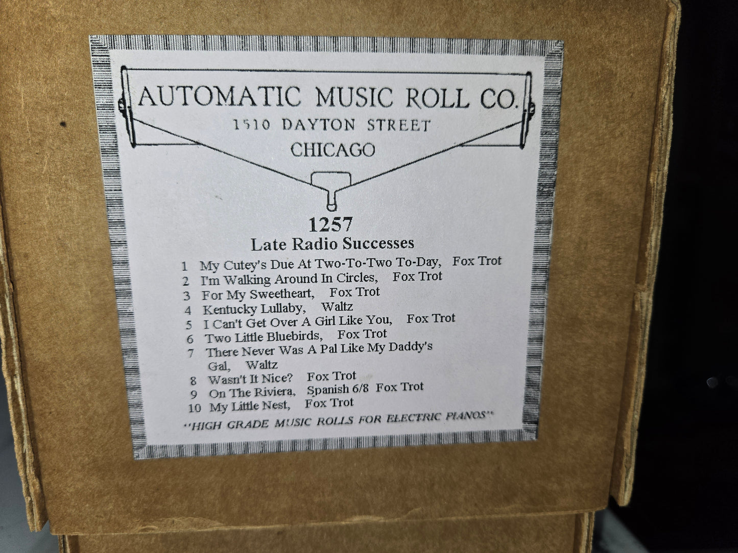 A-Roll A-1257 RECUT Nickelodeon Roll Late Radio Successes