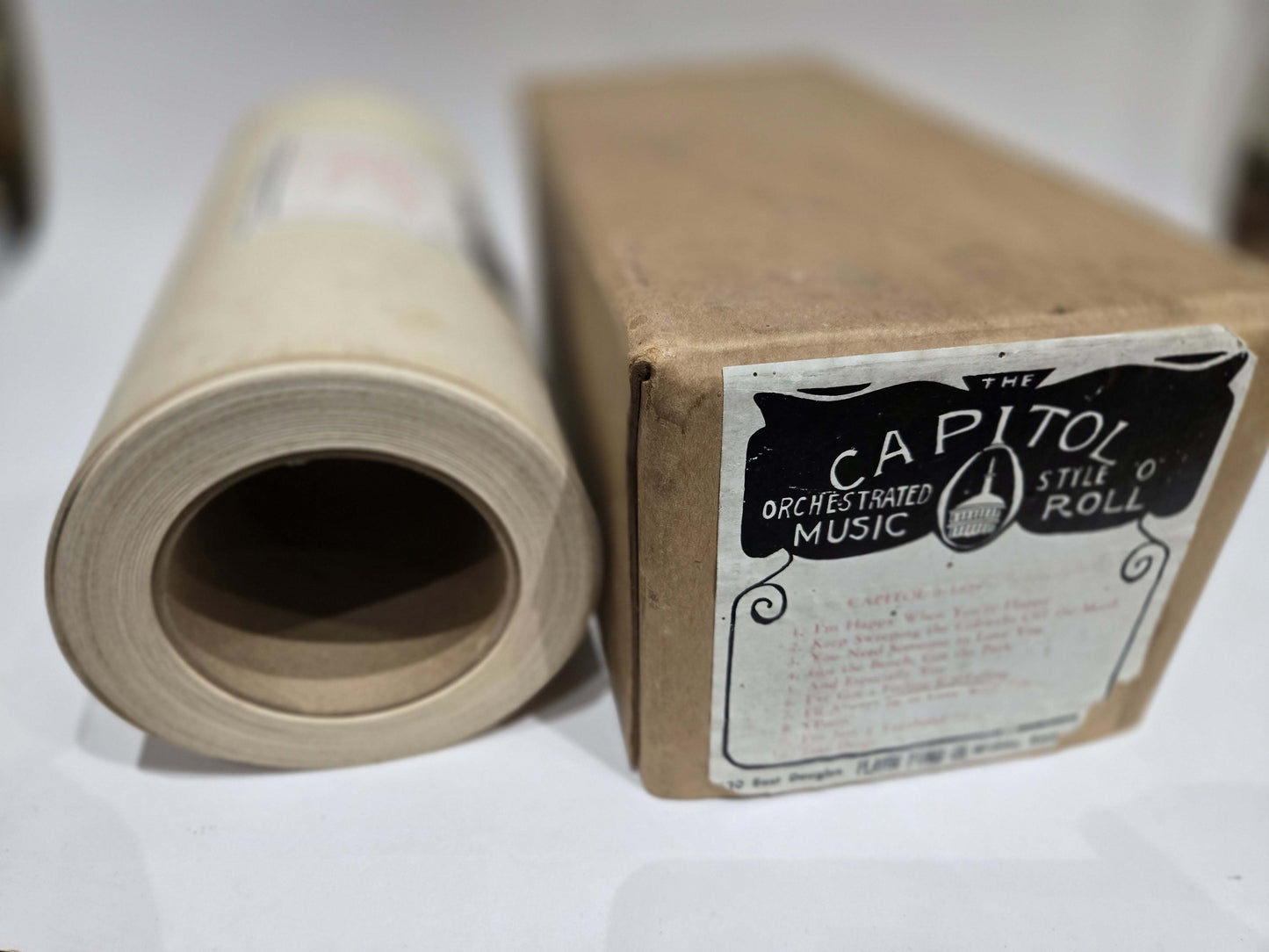 O-Roll O-1929 Recut Nickelodeon Orchestrion Roll Capitol