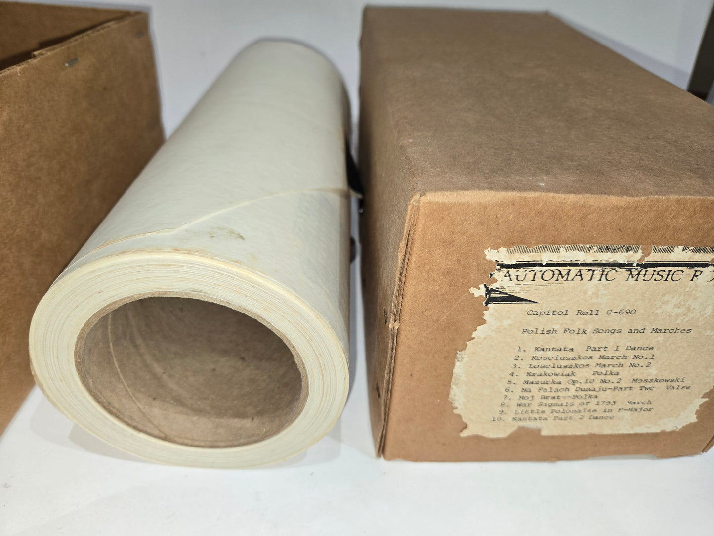 O-Roll O-690 Recut Nickelodeon Orchestrion Roll Polish Folk Songs