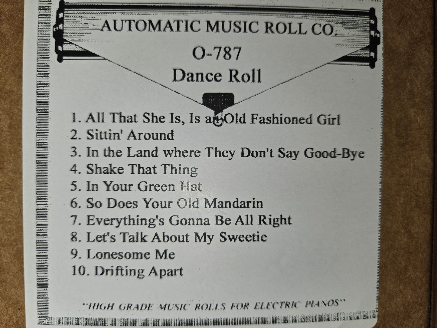 O-Roll O-787 RECUT Nickelodeon Roll Dance Roll
