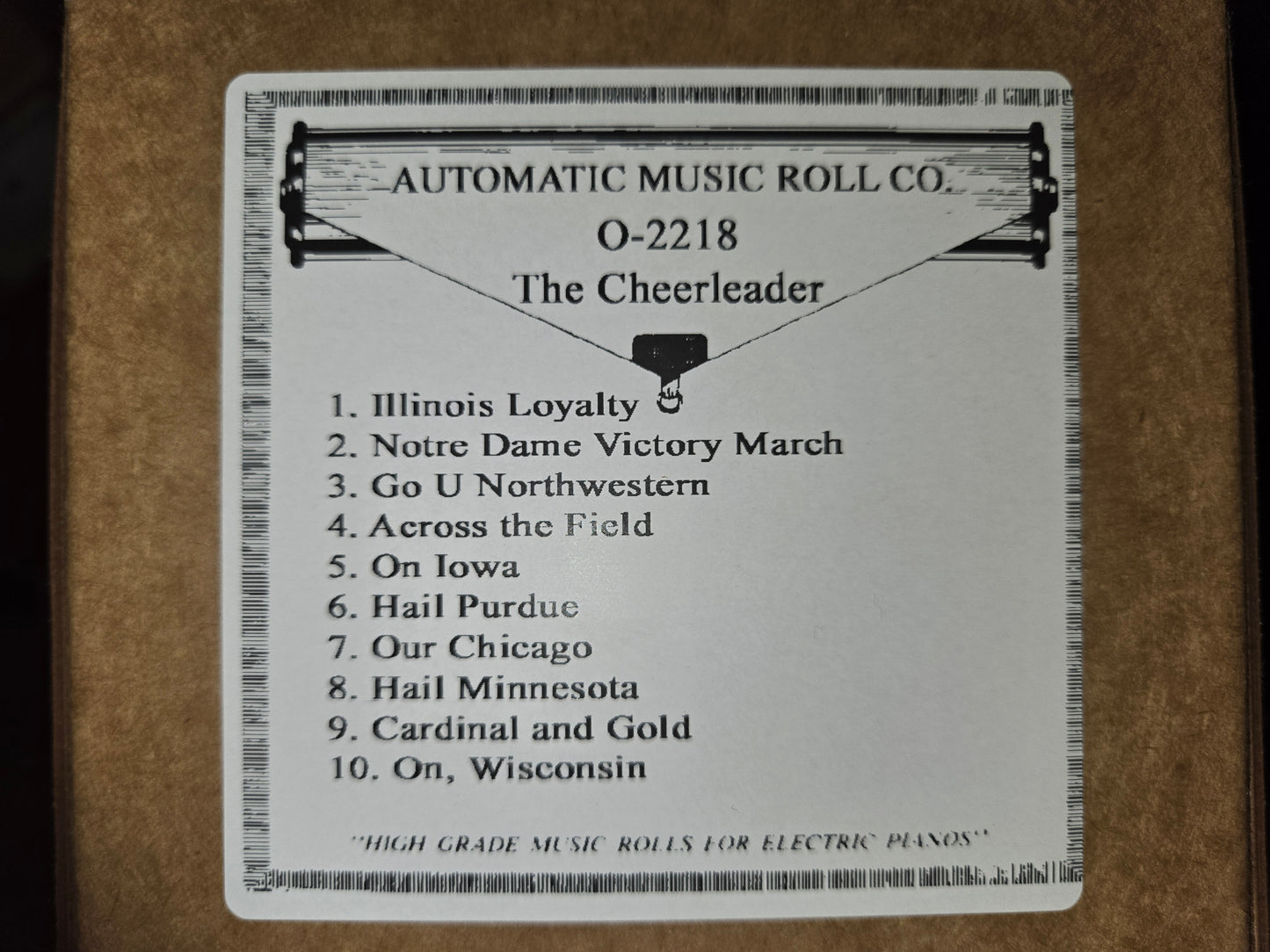 O-Roll O-2218 RECUT Nickelodeon Roll Cheerleader