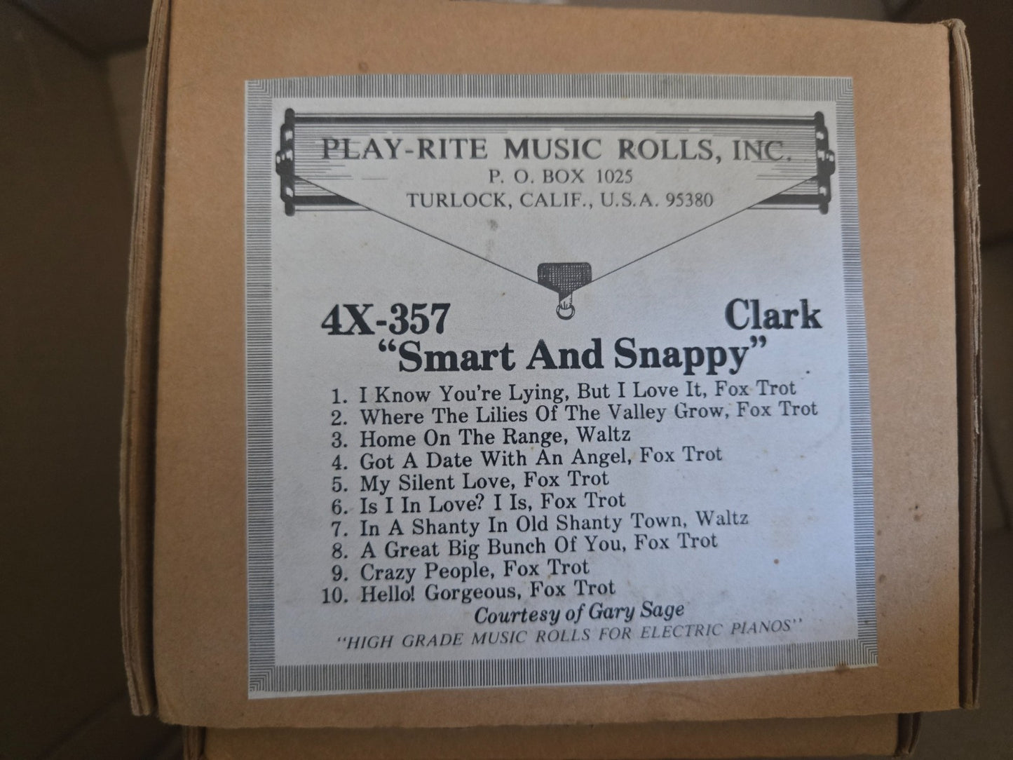4X-roll 4X-357 RECUT Nickelodeon Roll SMART AND SNAPPY Play-Rite
