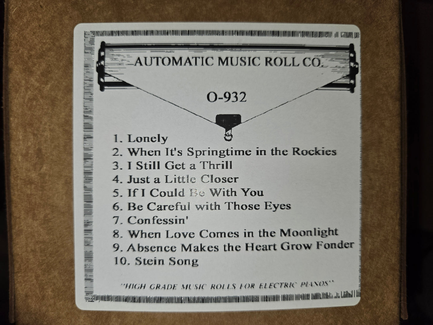 O-Roll O-932 RECUT Nickelodeon Roll Various