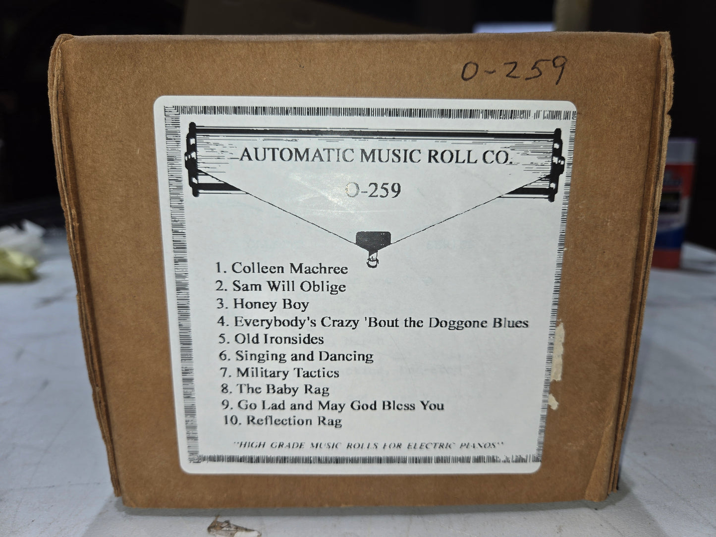 O-Roll O-259 RECUT Nickelodeon Orchestrion Various