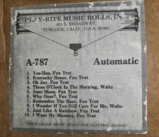 A-Roll A-787 RECUT Nickelodeon Roll Yoo-Hoo