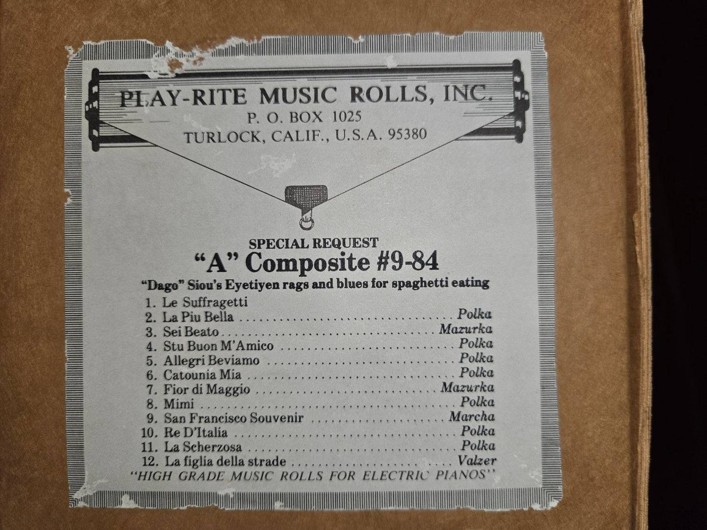 A-Roll A-9-84 RECUT Nickelodeon Roll Composite Eyetiyen Rags and Blues