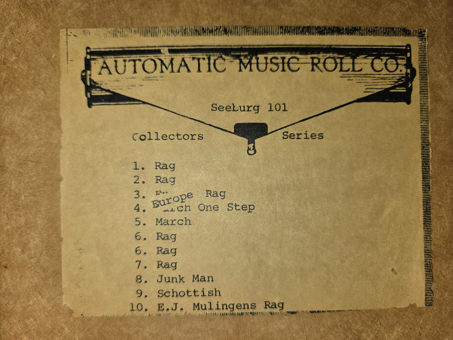 G-Roll G-101 RECUT Nickelodeon Roll Collectors Series Rags