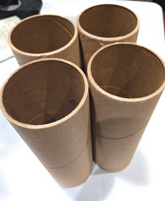 Set of 4 (four) 3.5" ID Roll Cores for A, G, 4X rolls