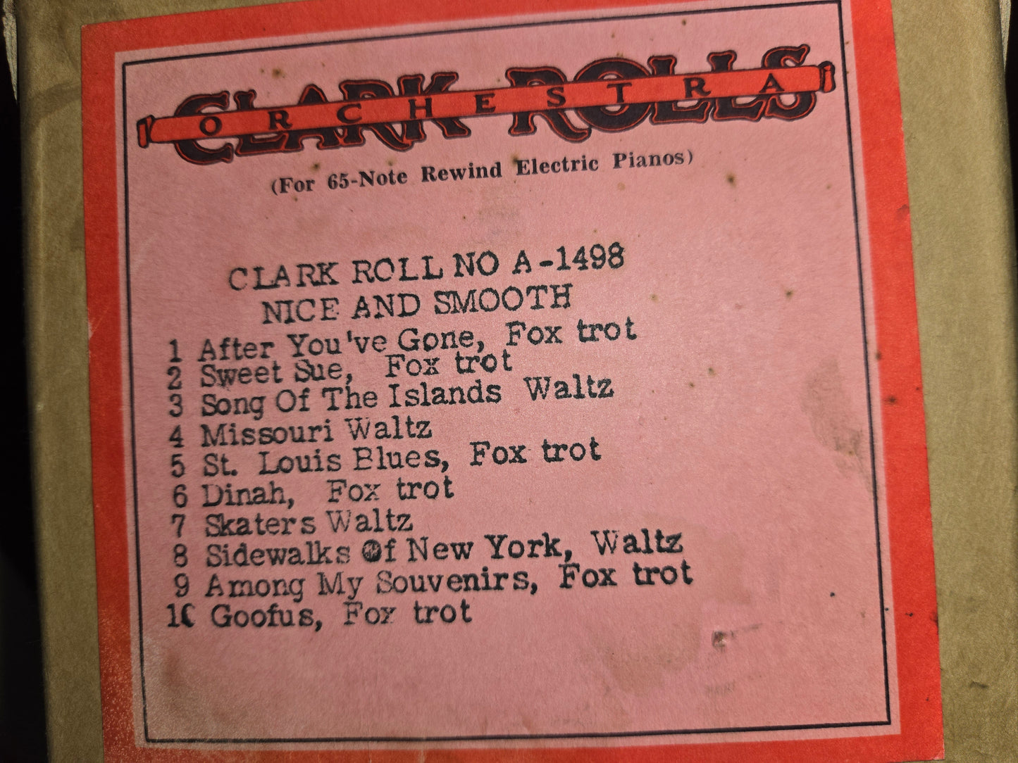 A-Roll A-1498 RECUT Nickelodeon Roll Nice and Smooth