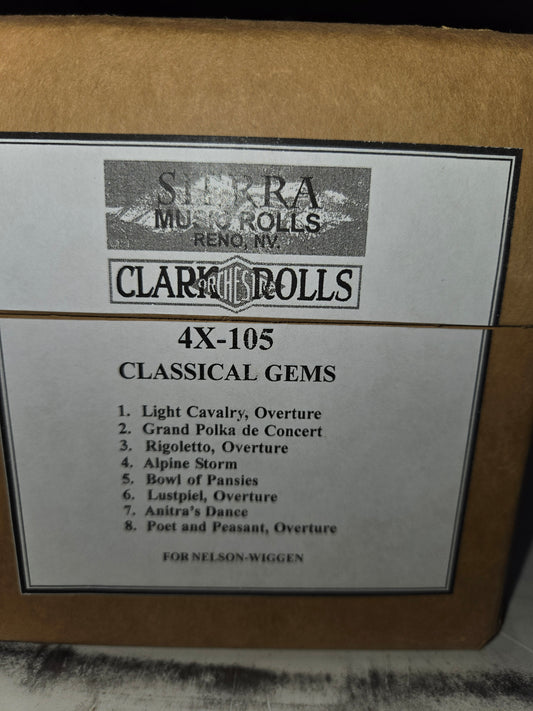 4X-Roll 4X-105 RECUT Nickelodeon Roll Classical Gems