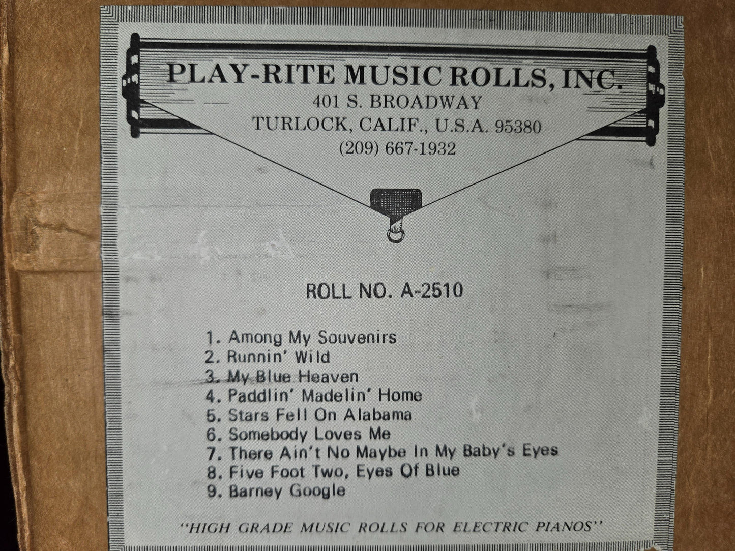 A-Roll A-2510 RECUT Nickelodeon Roll Among My Souvenirs