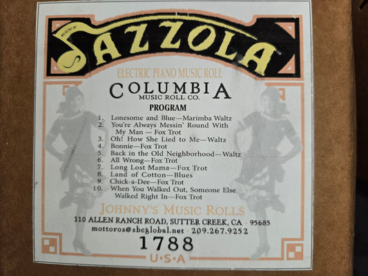 A-Roll A-1788 RECUT Nickelodeon Roll Lonesome and Blue Jazzola