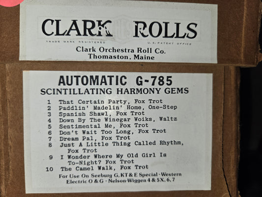 G-Roll G-785 RECUT Nickelodeon Roll Scintillating Harmony Gems