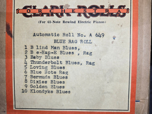 A-Roll A-649X RECUT Nickelodeon Roll Blind Man Blues