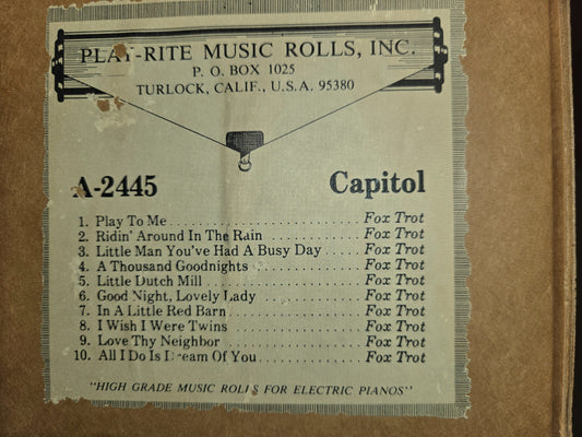A-Roll A-2445 RECUT Nickelodeon Roll Play To Me