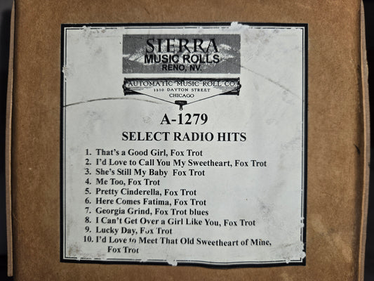 A-Roll A-1279 RECUT Nickelodeon Roll Select Radio Hits Sierra
