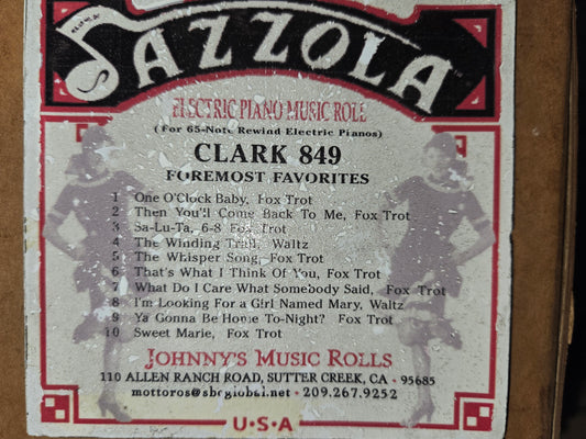 A-Roll A-849 RECUT Nickelodeon Roll Foremost Favorites Jazzola