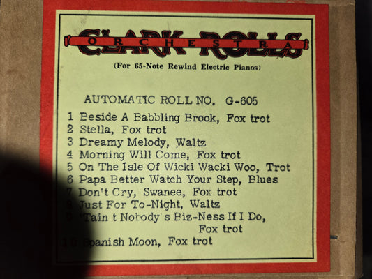 G-roll G-605 RECUT Nickelodeon Roll Fox Trots