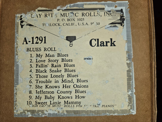 A-Roll A-1291 RECUT Nickelodeon Roll Blues Roll My Man Blues