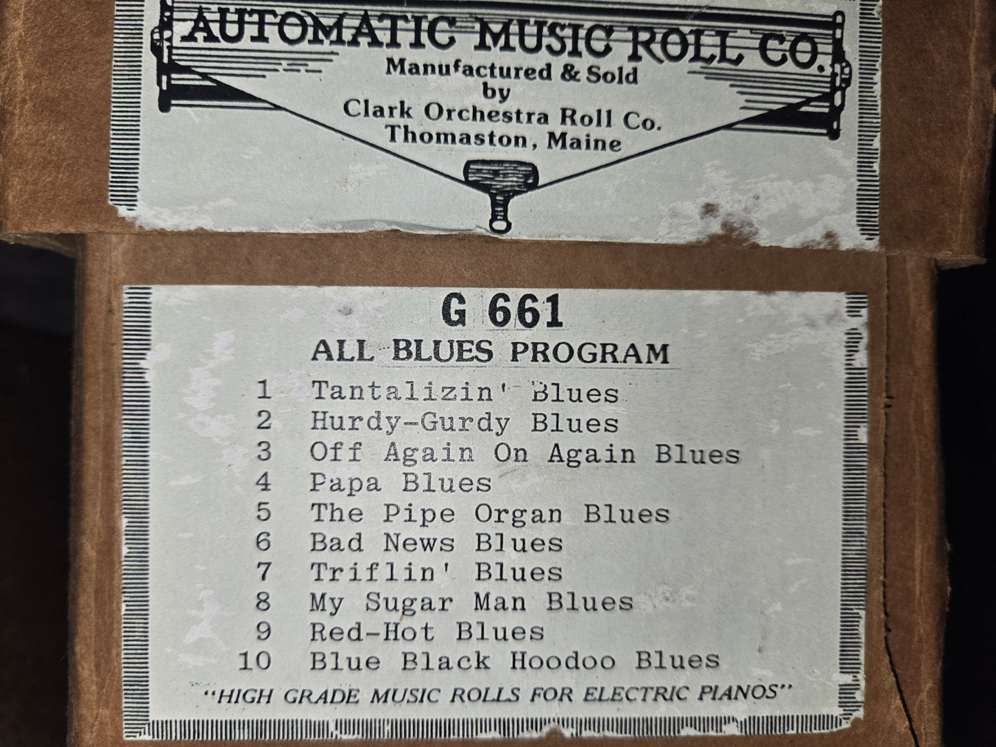 G-Roll G-661 RECUT Nickelodeon Roll All Blues Program