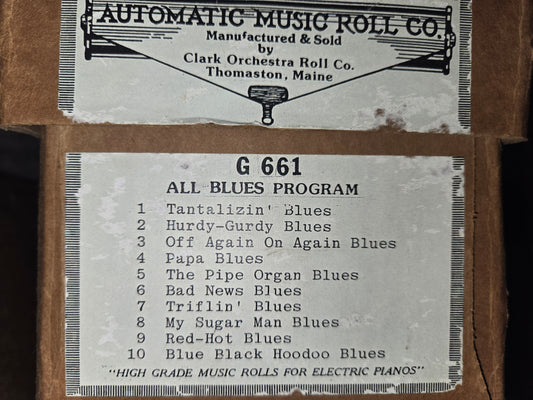 G-Roll G-661 RECUT Nickelodeon Roll All Blues Program