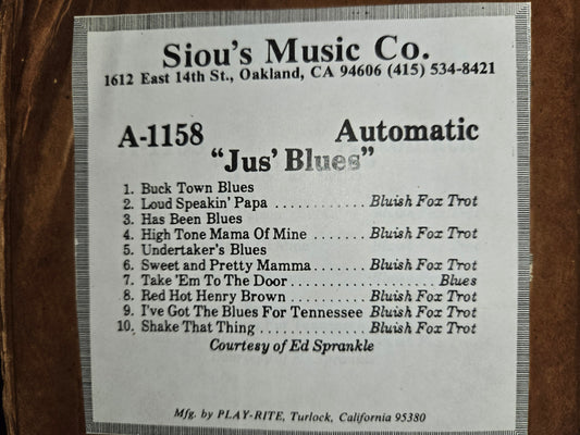 A-Roll A-1158 RECUT Nickelodeon Roll Jus blues