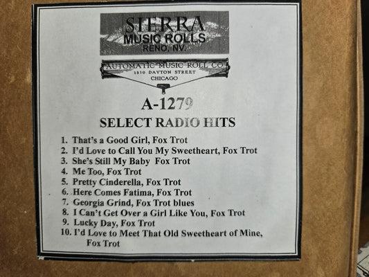 A-Roll A-1279 RECUT Nickelodeon Roll Select Radio Hits