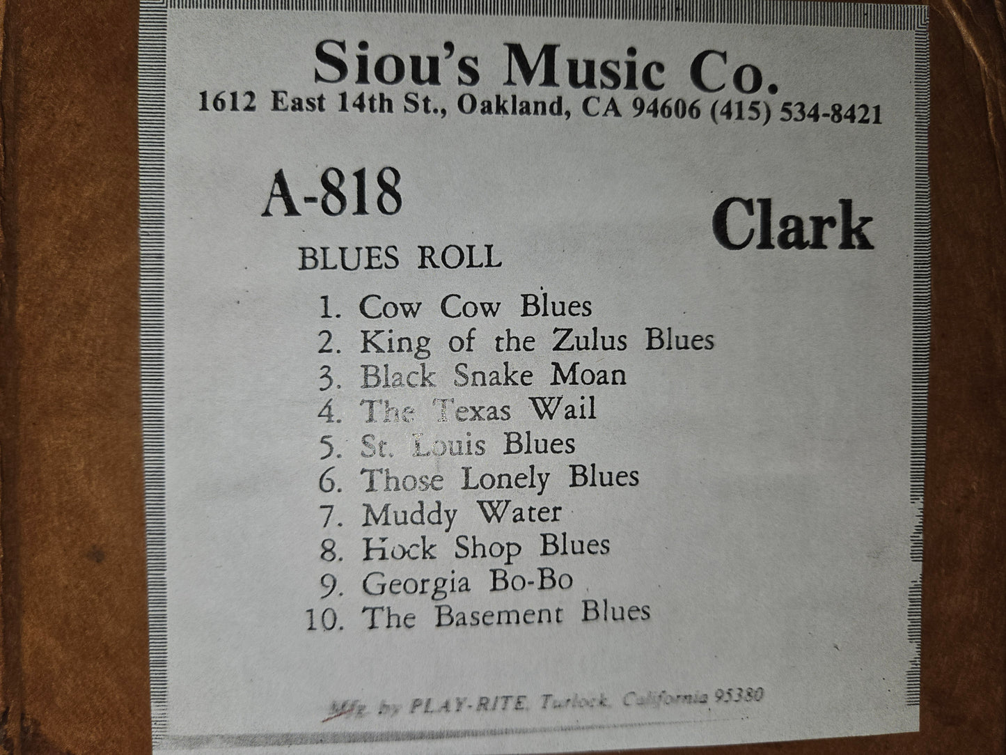 A-Roll A-818 RECUT Nickelodeon Roll Blue Roll