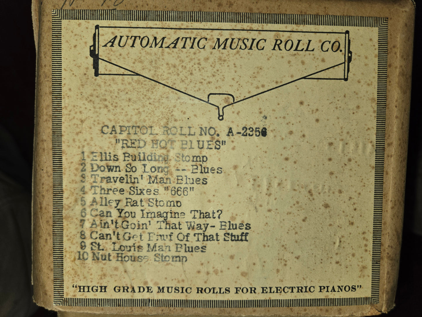 A-Roll A-2356 RECUT Nickelodeon Roll Red Hot Blues