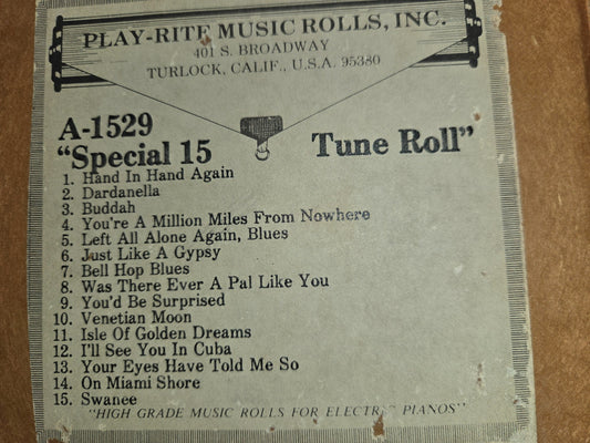 A-Roll A-1529 RECUT Nickelodeon Roll Special 15 Tune Roll