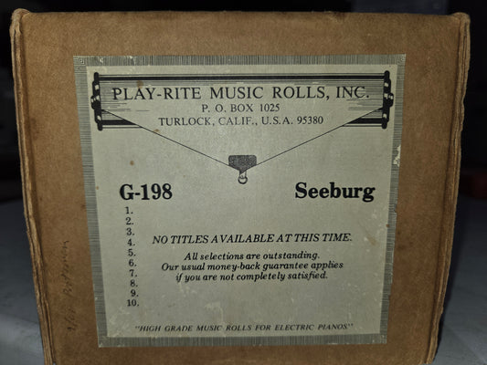 G-roll G-198 RECUT Nickelodeon Roll Seeburg