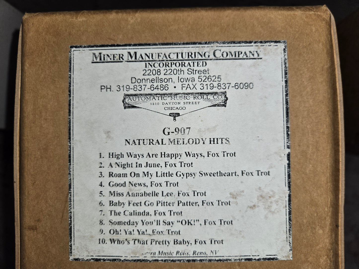 G-roll G-907 RECUT Nickelodeon Roll Natural Melody Hits