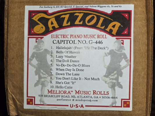 G-Roll G-446 RECUT Nickelodeon Roll Various Jazzola Meliora