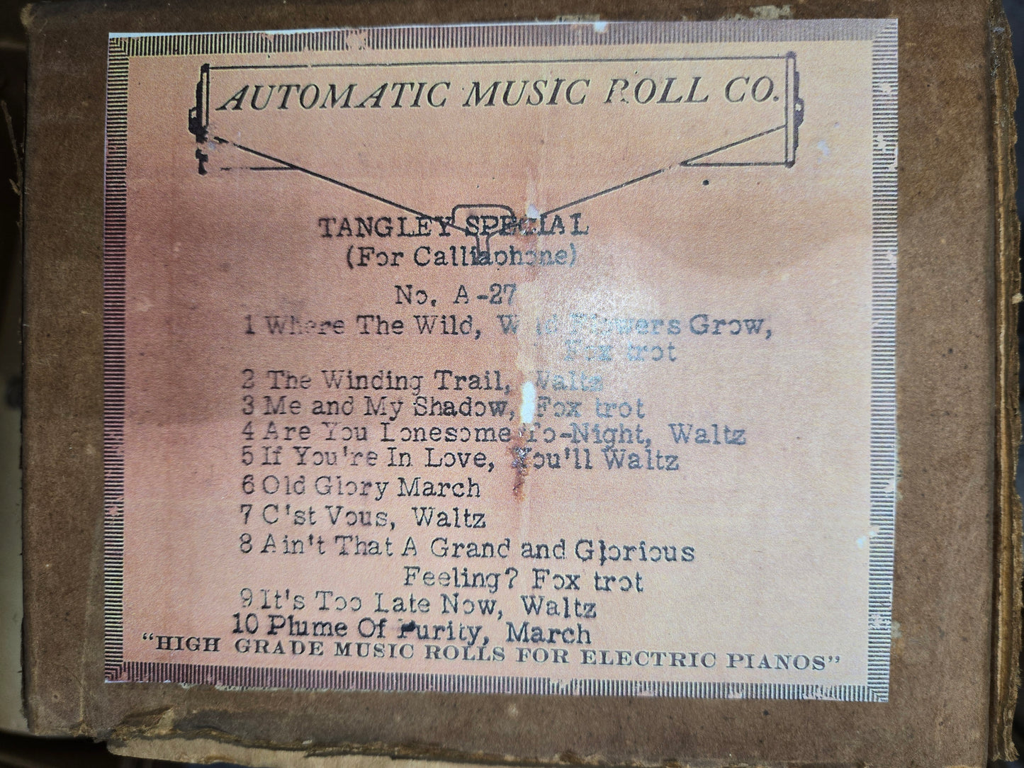 A-Roll A-27 RECUT Nickelodeon Roll Calliaphone Tangley Special