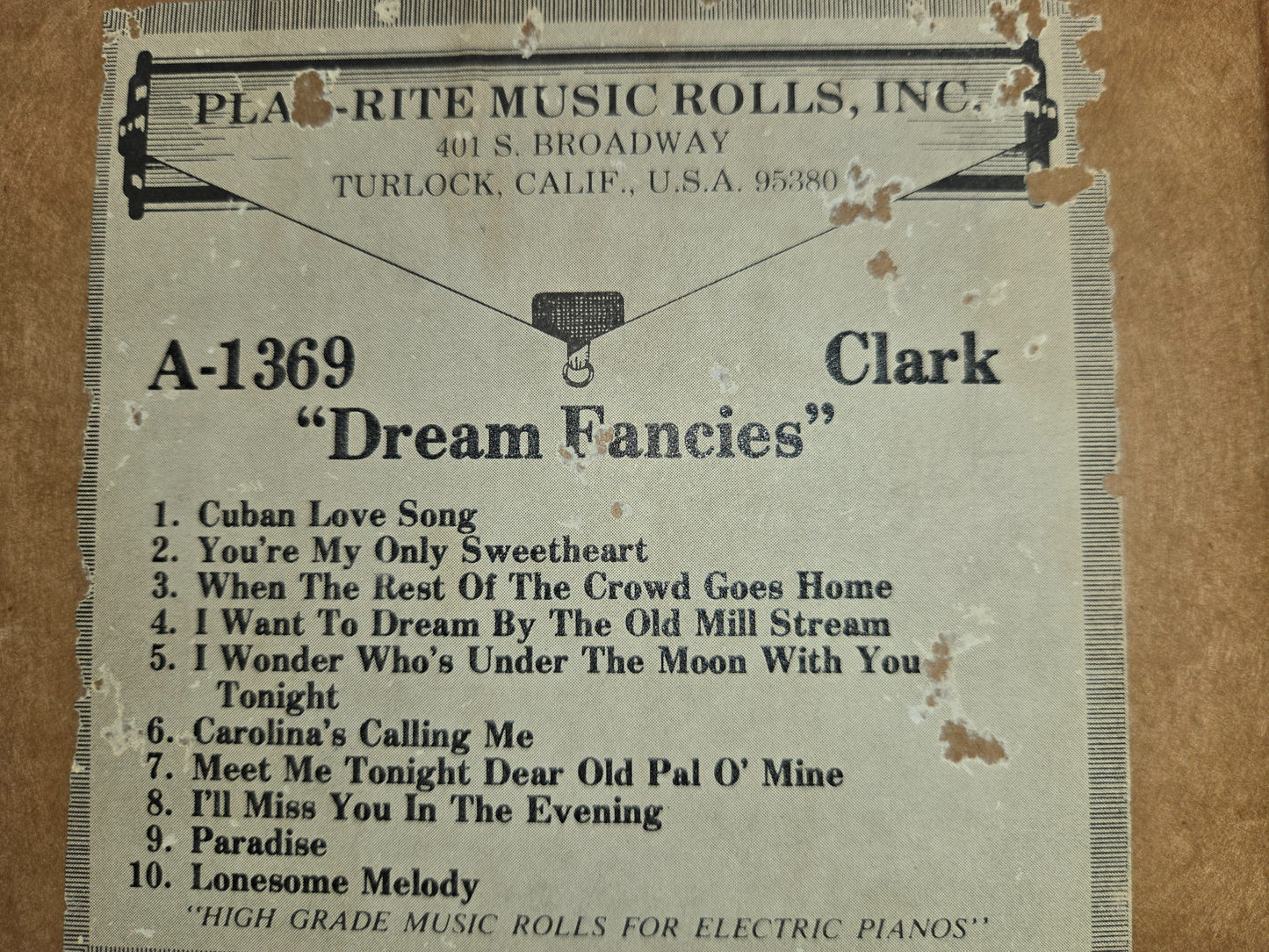 A-Roll A-1369 RECUT Nickelodeon Roll Dream Fancies