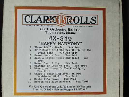 4X-Roll 4X-319 RECUT Nickelodeon Roll Happy Harmony