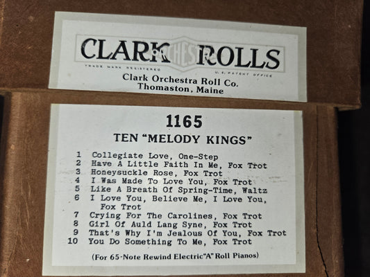 A-Roll A-1165 RECUT Nickelodeon Roll Ten Melody Kings