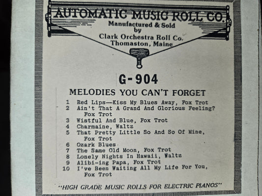 G-roll G-904 RECUT Nickelodeon Roll Melodies You Can't Forget