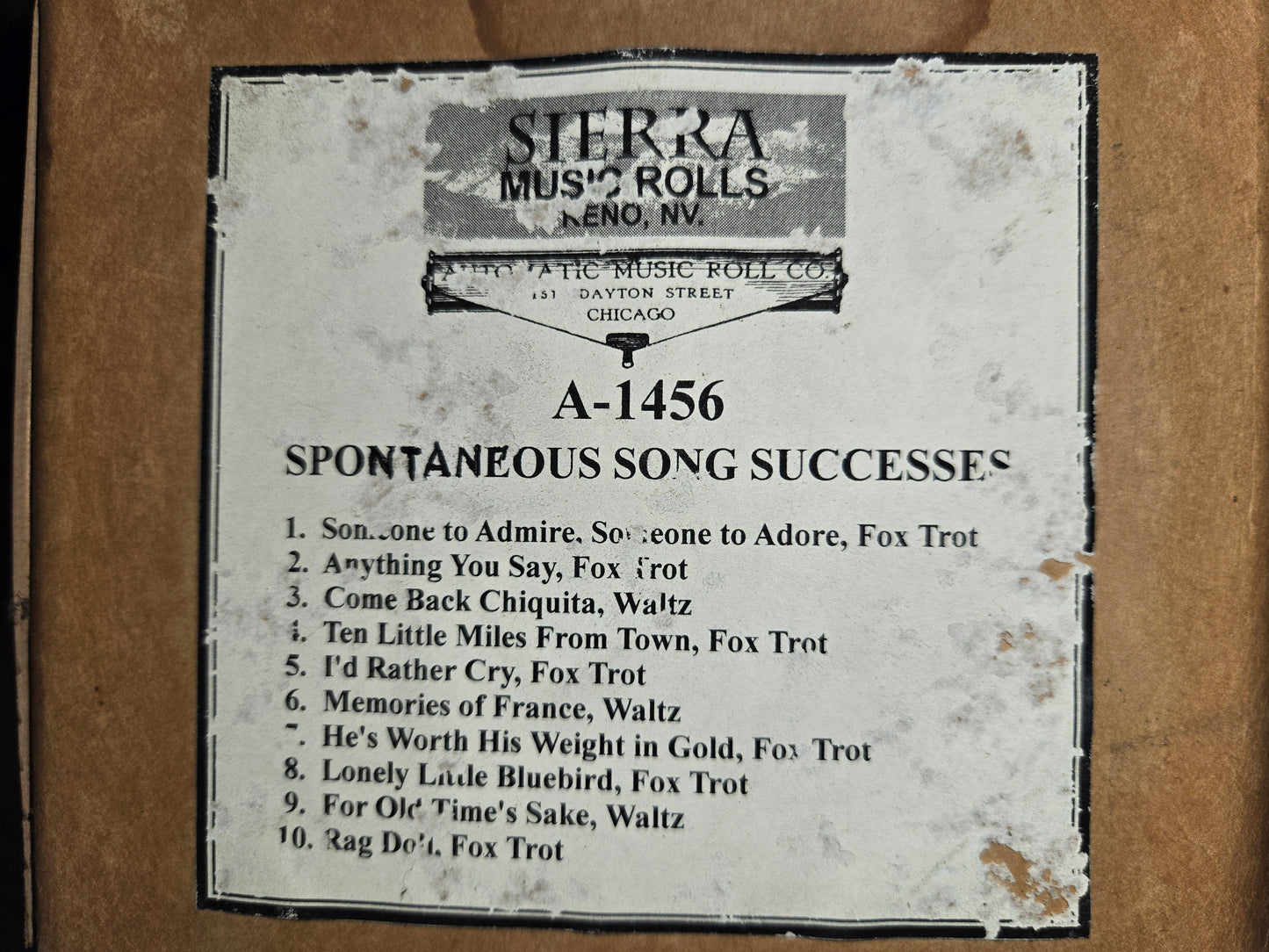 A-Roll A-1456 RECUT Nickelodeon Roll Spontaneous Song Successes