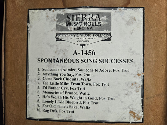 A-Roll A-1456 RECUT Nickelodeon Roll Spontaneous Song Successes