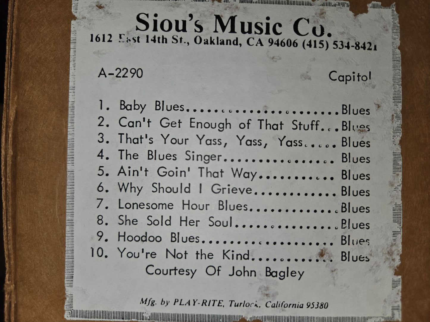 A-Roll A-2290 RECUT Nickelodeon Roll Baby Blues